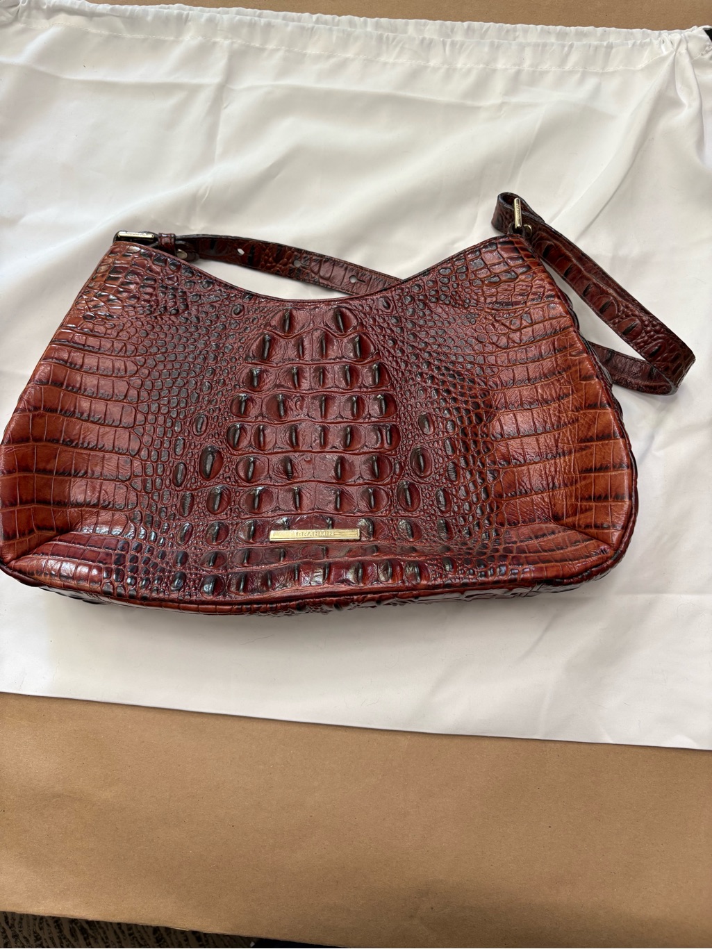 Brahmin Pecan Melbourne Shoulder Bag